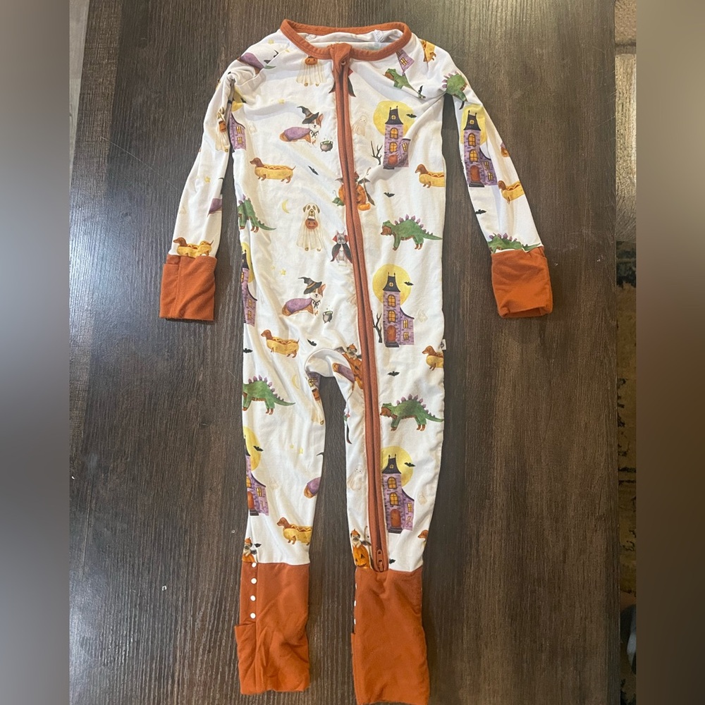 Halloween Kids Footie Pajama